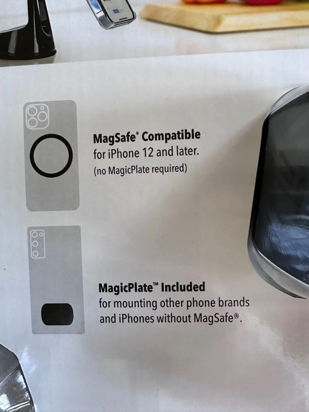 Scosche MagicMount PRO2 Magnetic Phone Mount - Black (Two-Pack)